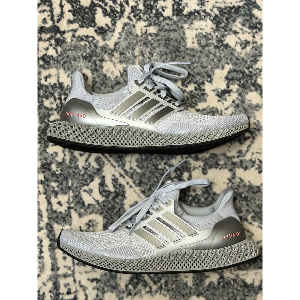Adidas x NASA Ultra 4D Halo Silver FX7753 sz men's 8